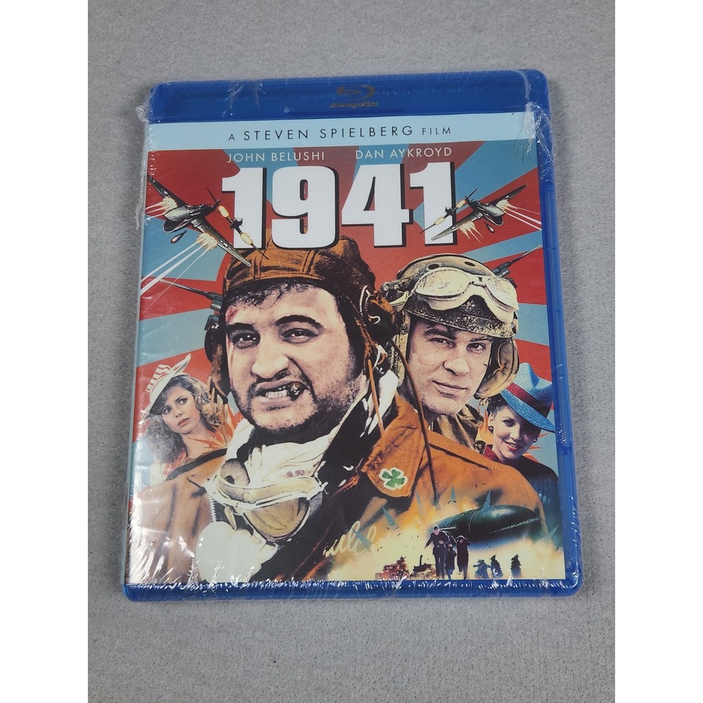 1941--Blu-ray Steven Spielberg John Belushi Dan Aykroyd Theatrical Extended New